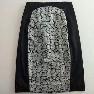 Cue 🇦🇺 Snakeskin print Pencil Skirt - siz